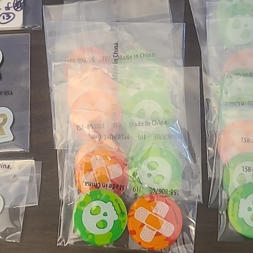 Pokemon Playing Lot: Vstar, poison, burn markers